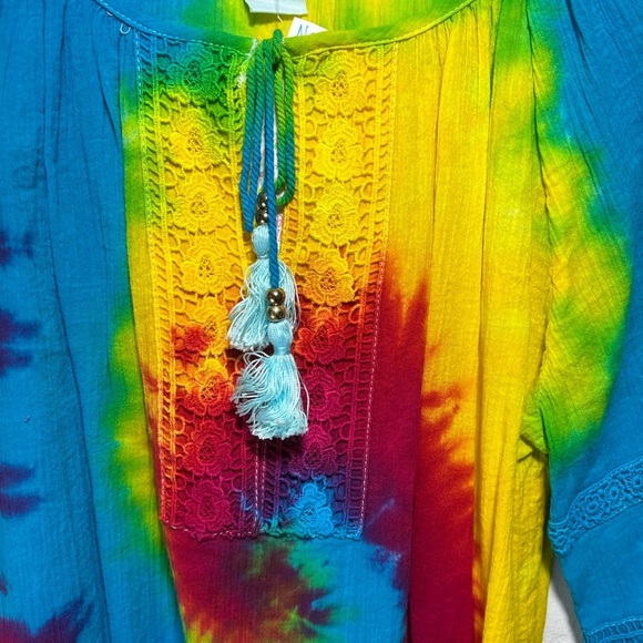 Hearts of Palm Tie-Dye Tunic | Small - Picture 6 of 12